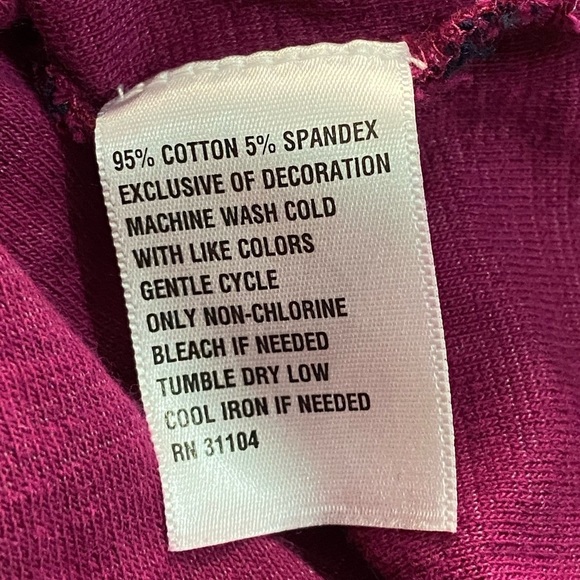 Crown & Ivy Navy Striped Lace Trimmed Pullover Top - Picture 9 of 10